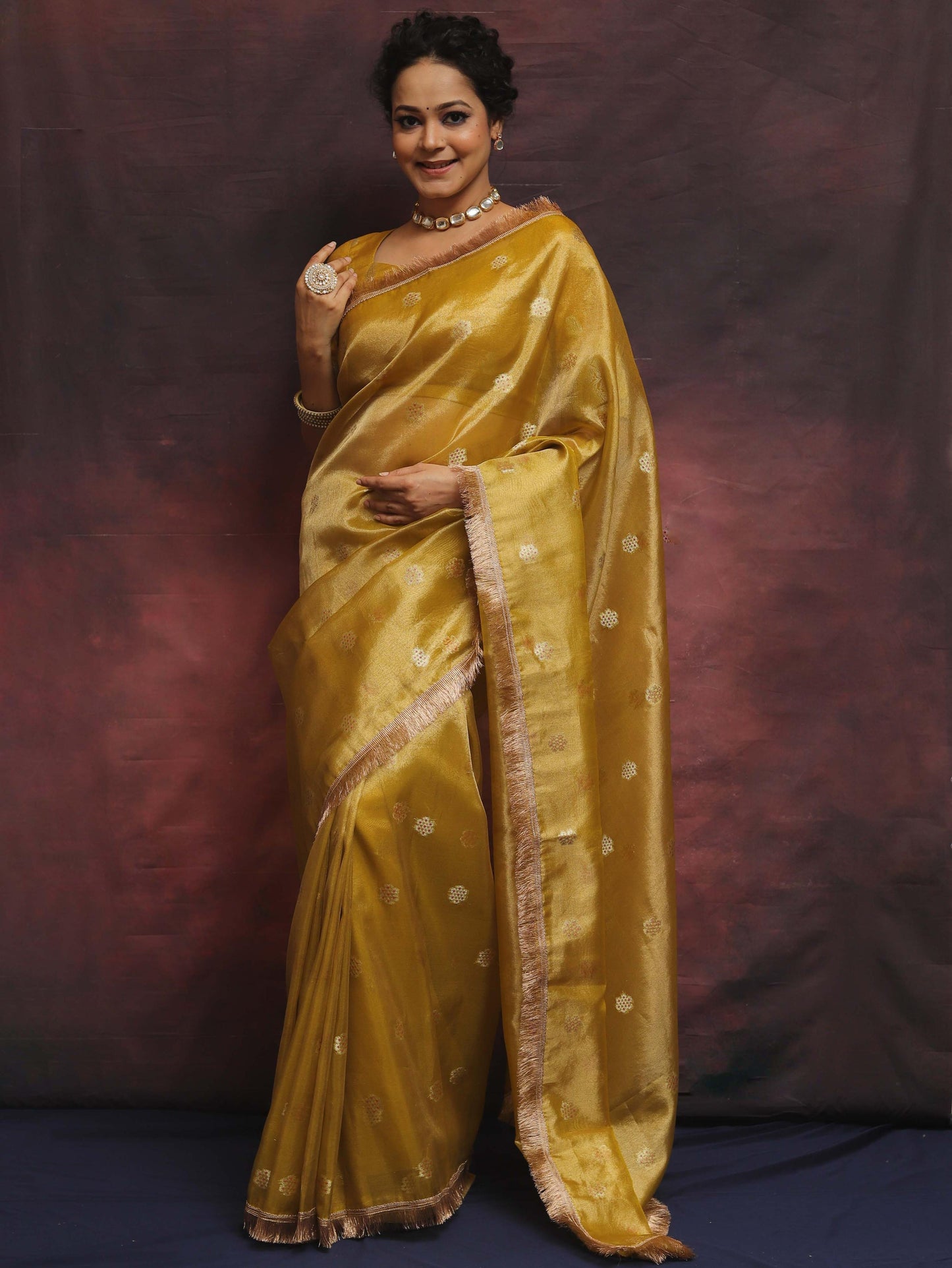 Banarasi Blend Tissue Silk Saree