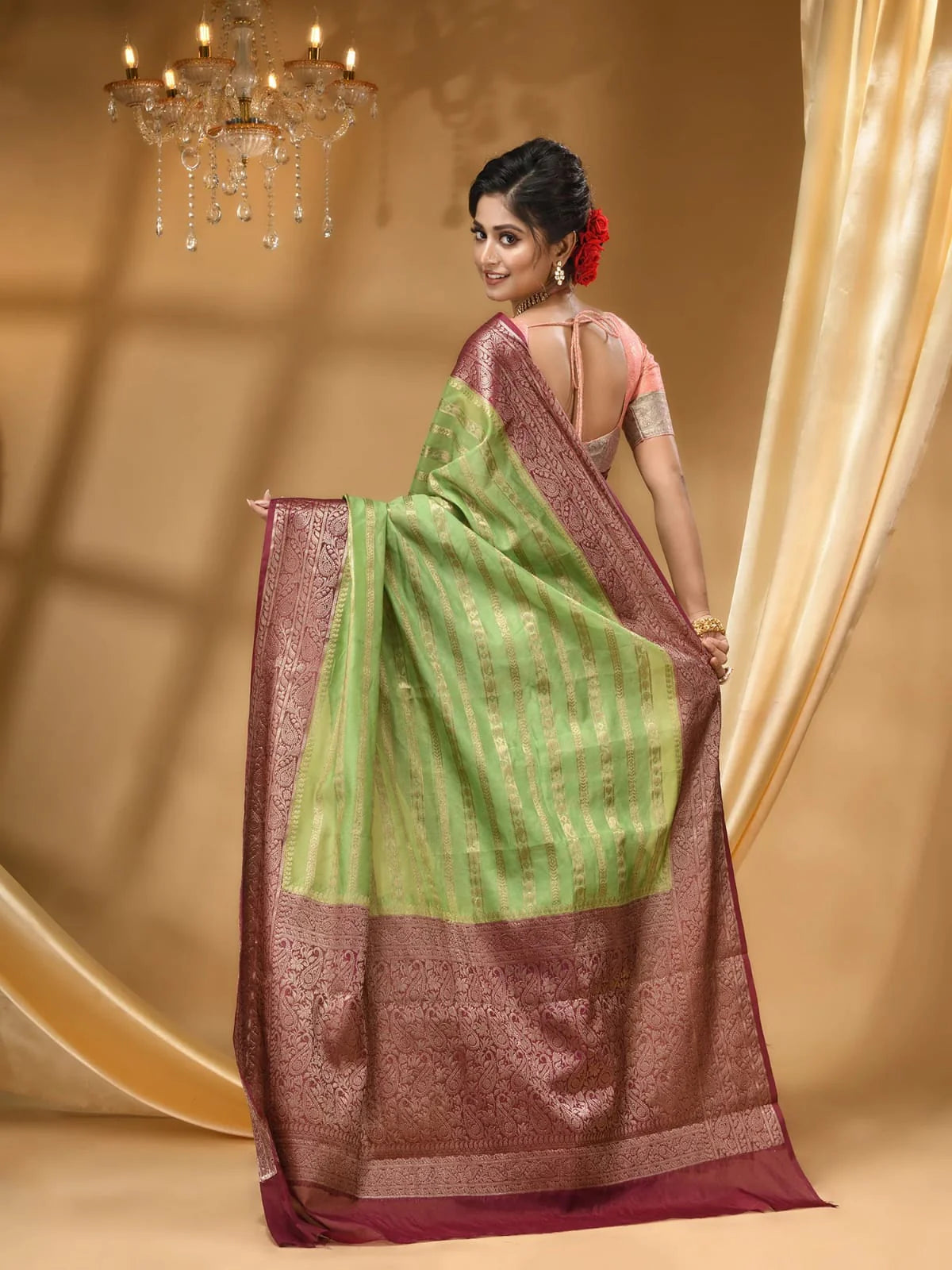 Banarasi Blend Khaddi Georgette Saree