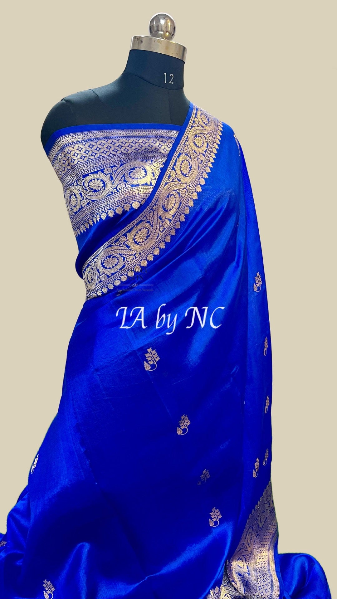 Royal Banarasi Pure Katan Silk Raw Mango Kadwa Saree