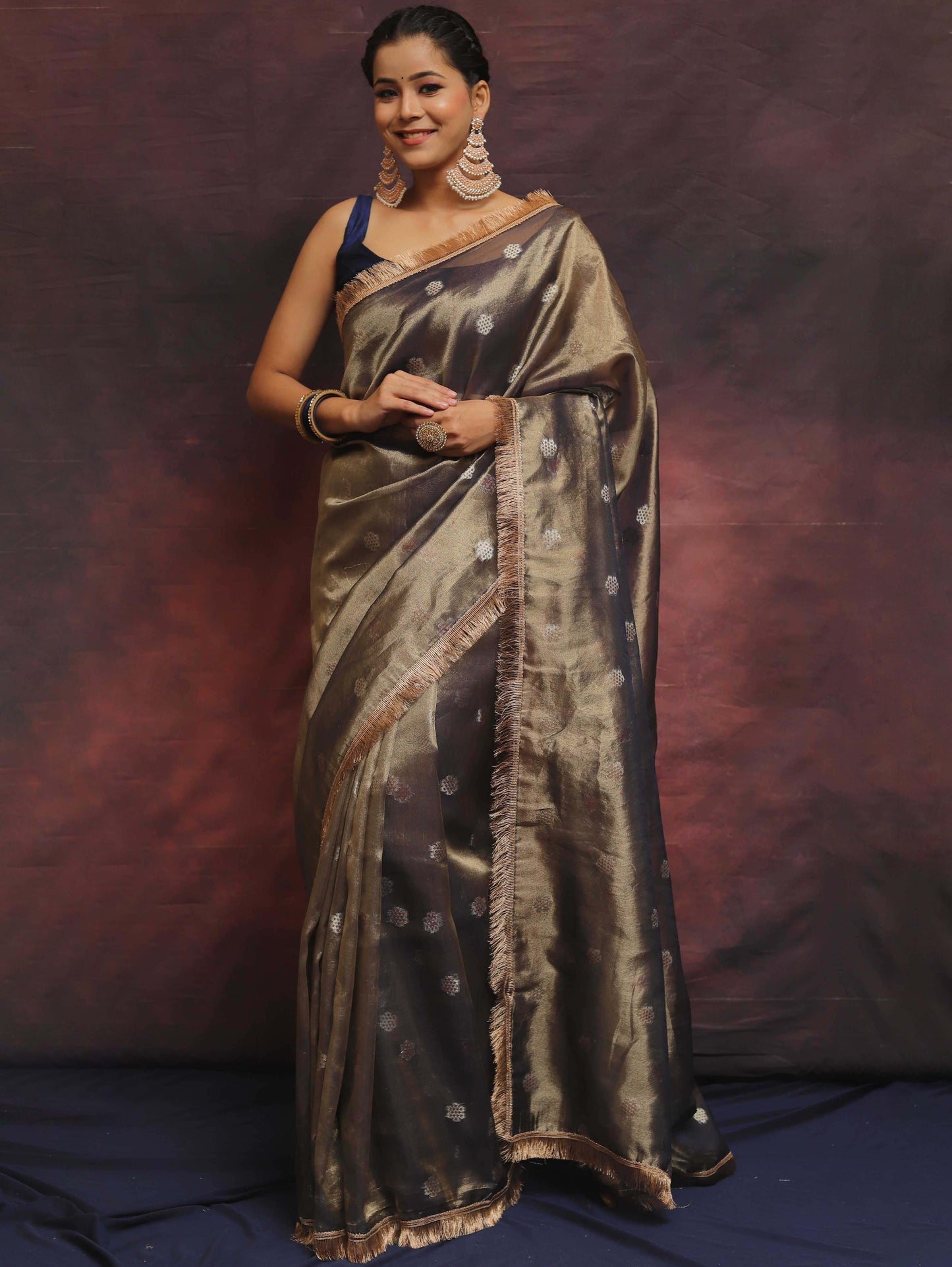 Banarasi Blend Tissue Silk Saree