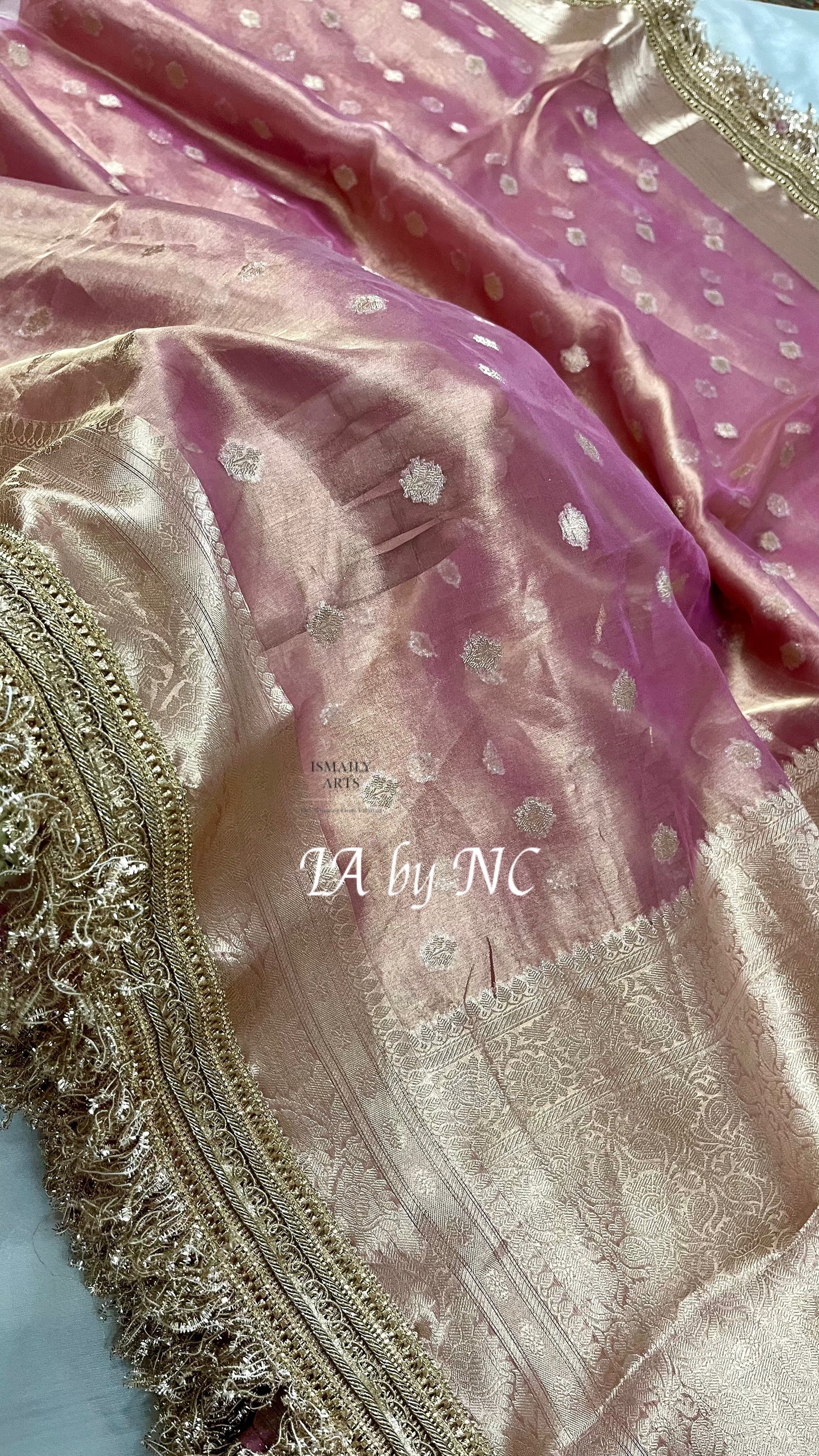 Punch Banarasi Pure Tissue Silk Saree