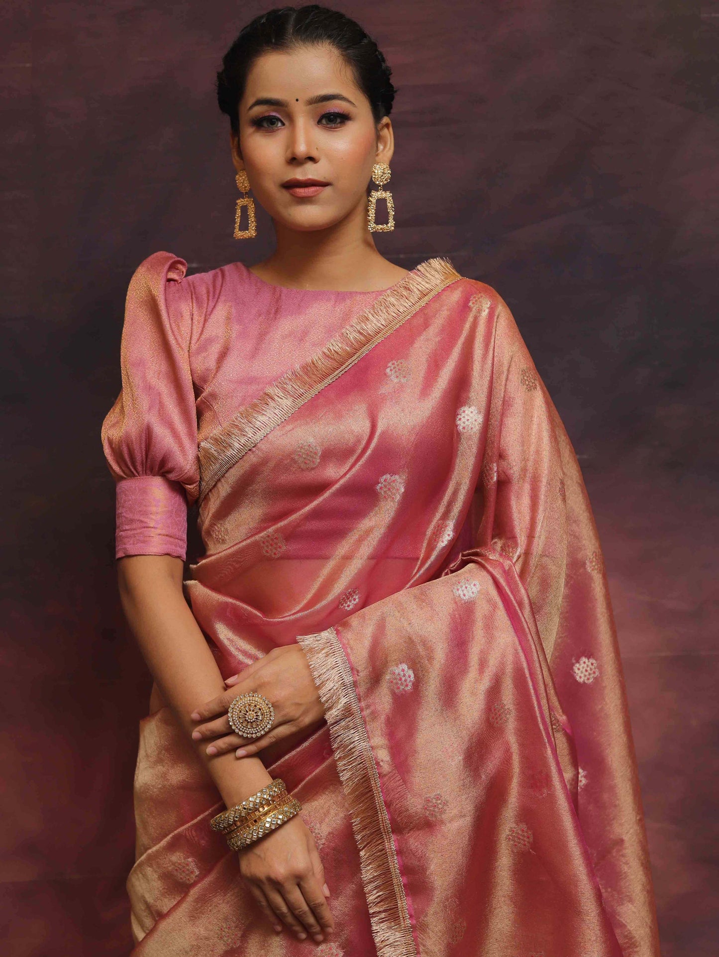 Banarasi Blend Tissue Silk Saree