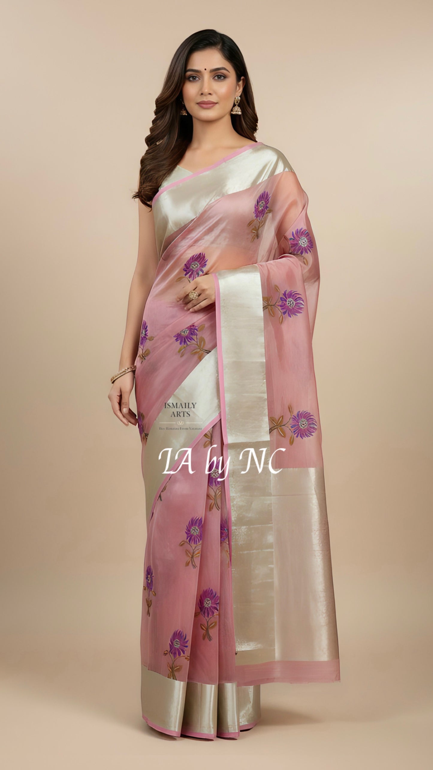 Baby Banarasi Pure Tissue Silk Saree