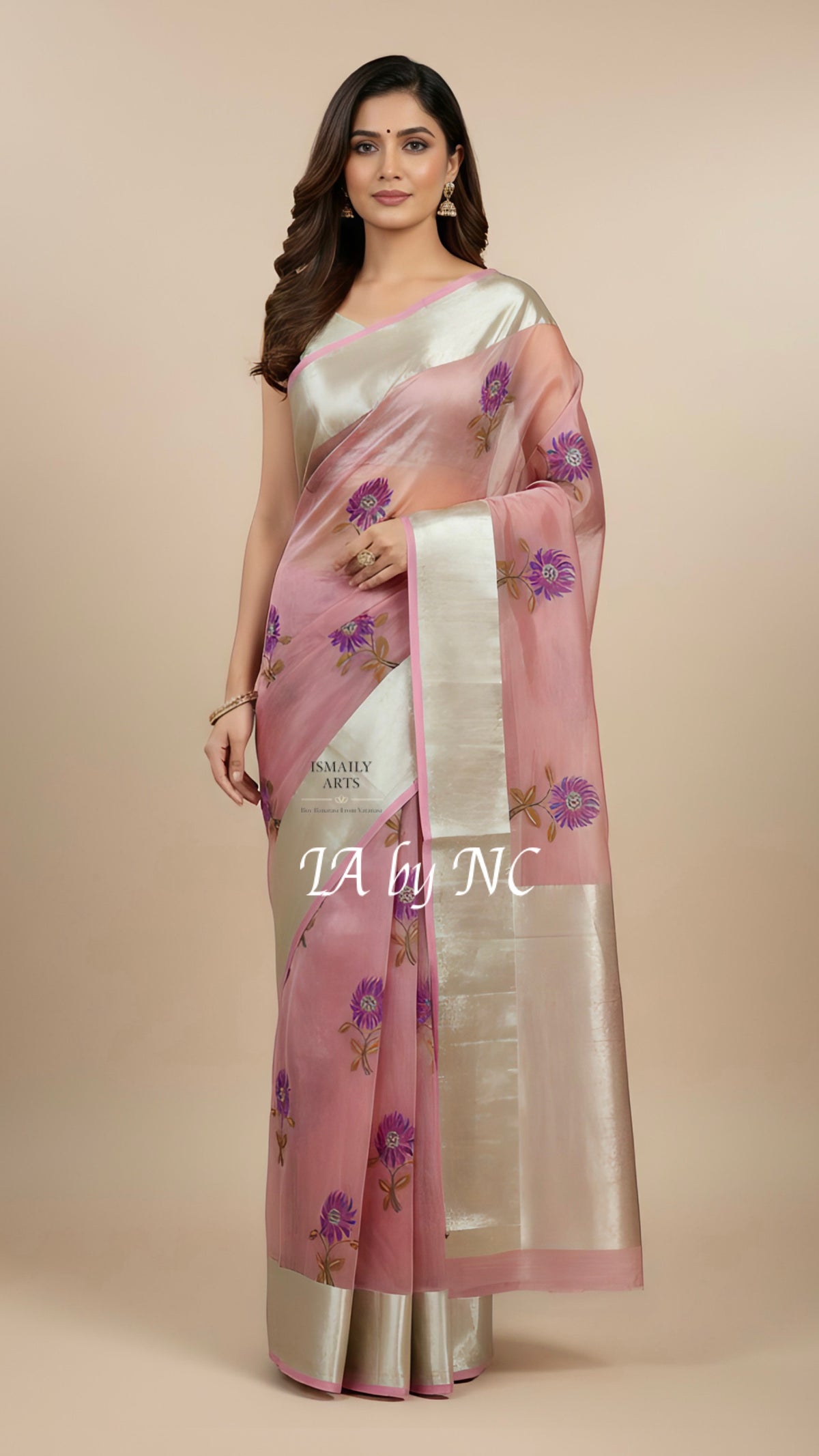 Baby Banarasi Pure Tissue Silk Saree