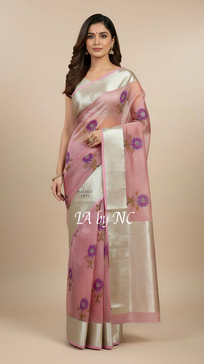 Baby Banarasi Pure Tissue Silk Saree