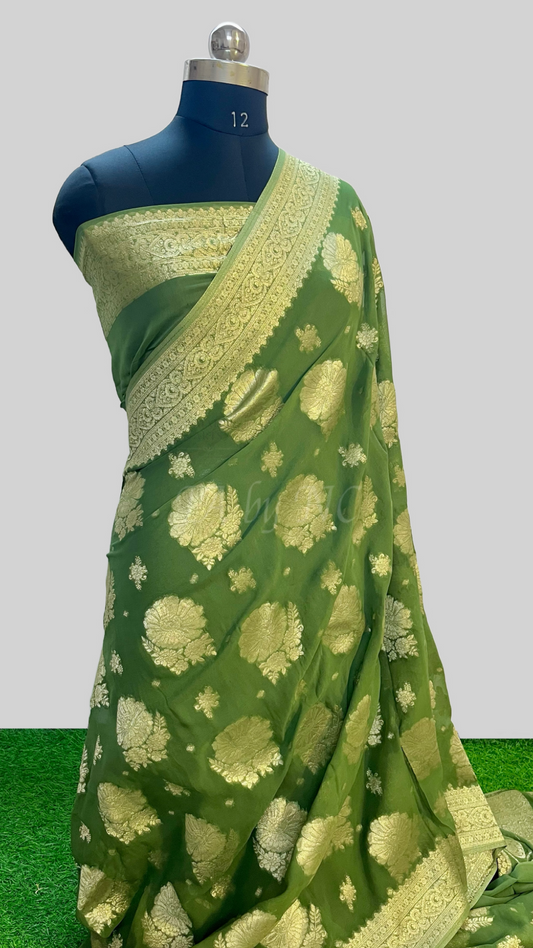 Banarasi Pure Georgette Saree