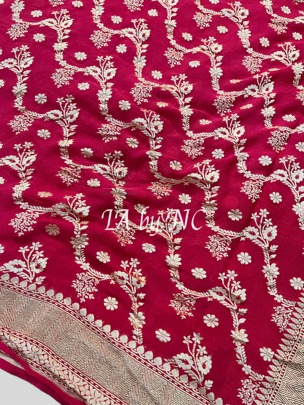 Imperial Banarasi Pure Khaddi Georgette Dupatta