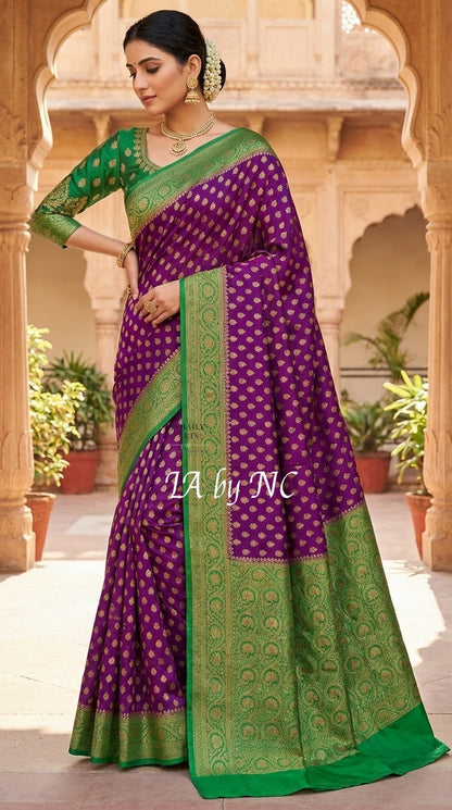 Banarasi Blend Khaddi Georgette Saree