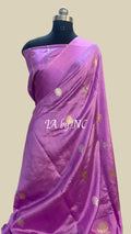 Helio Banarasi Pure Katan Silk Mango Saree