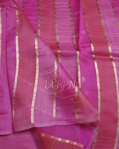 Mulberry Banarasi Pure Kora Silk Kadwa Saree