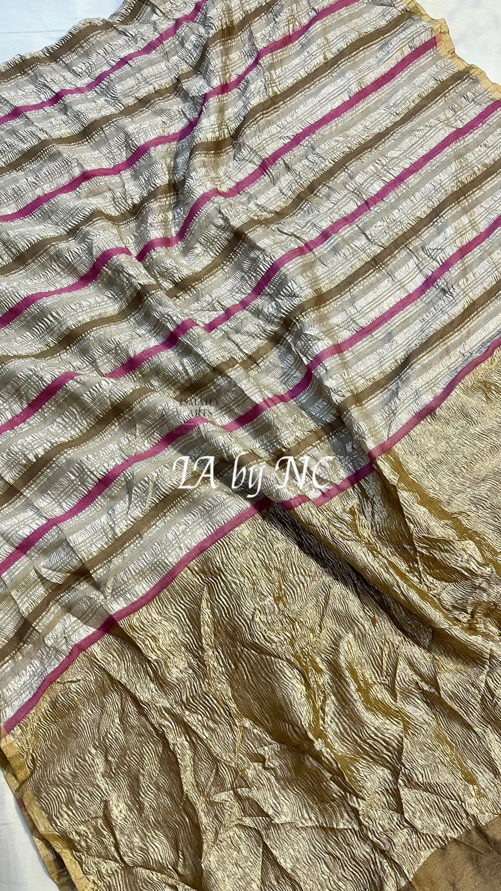 Tortilla Banarasi Pure Munga Silk Rangkat Saree