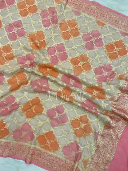 Banarasi Pure Khaddi Georgette Dupatta