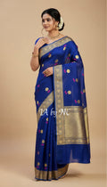Royal Banarasi Pure Kora Silk Kadwa Saree