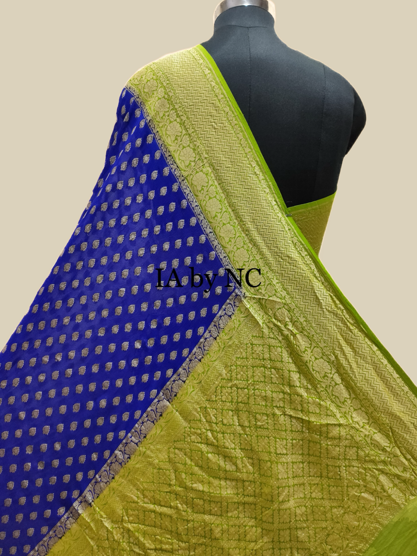 Royal Banarasi Pure Khaddi Georgette Saree