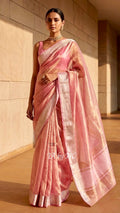Punch Banarasi Pure Tissue Silk Saree