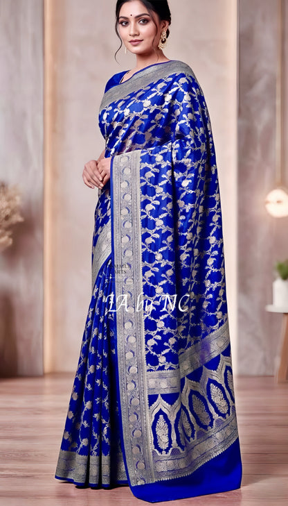 Royal Banarasi Mashru Katan Silk Saree