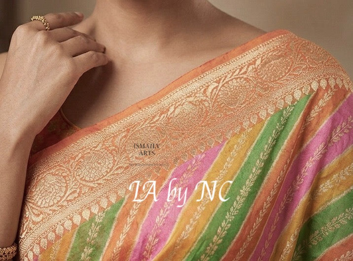 Rangkat Banarasi Pure Chiffon Georgette Saree