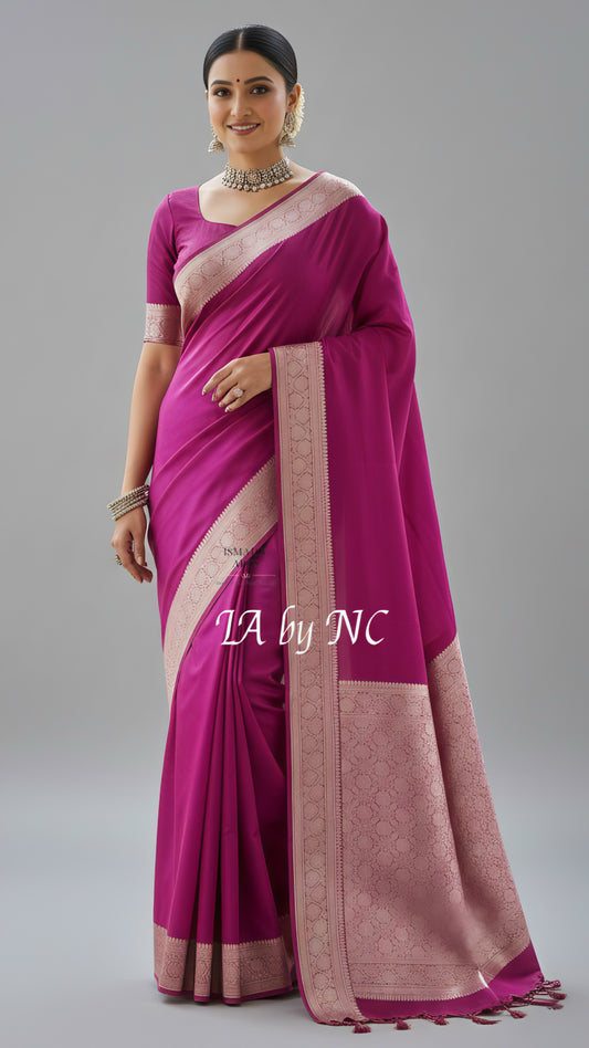Rani Banarasi Pure Tissue Silk Saree