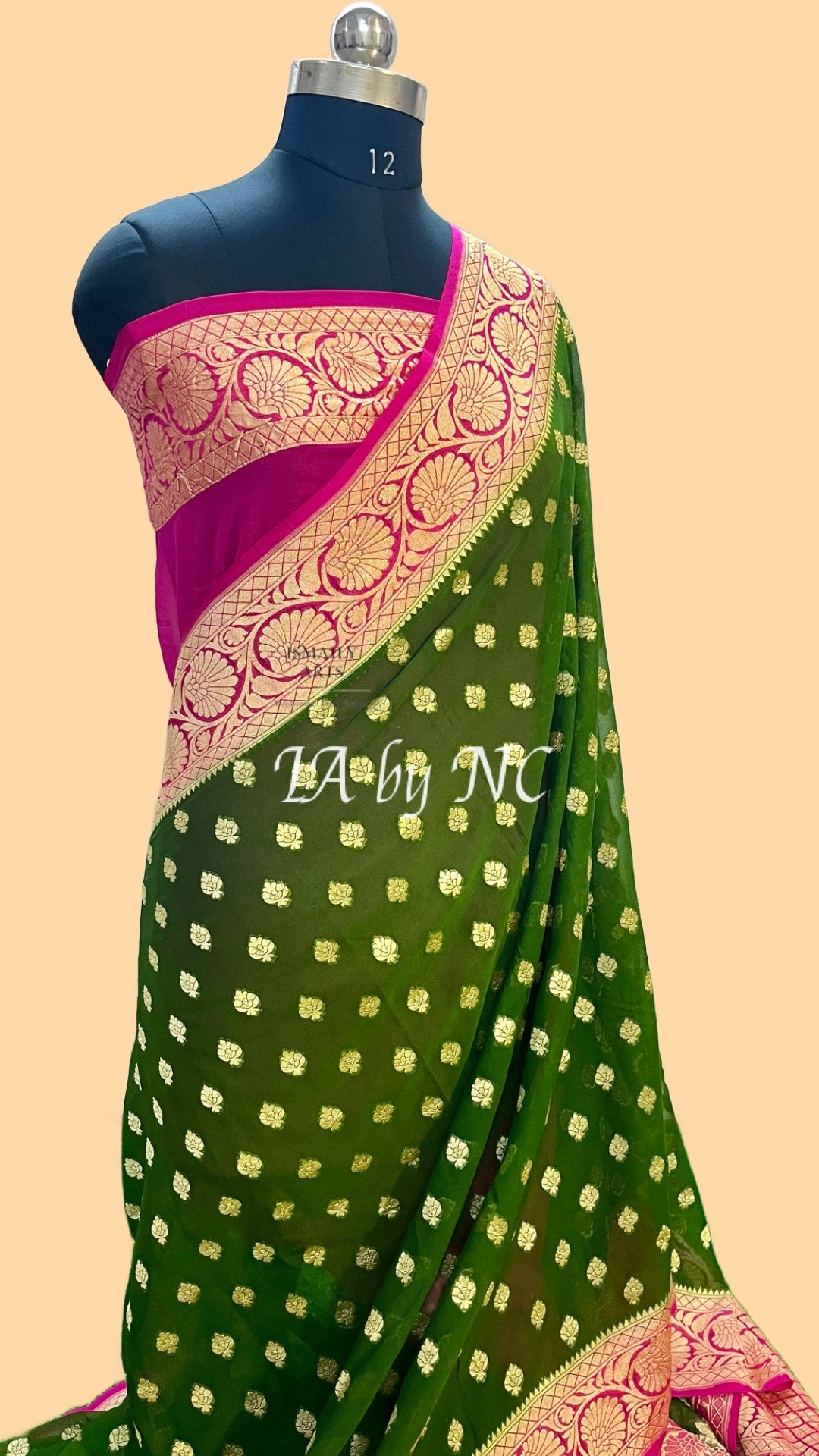 Fern Banarasi Pure Khaddi Georgette Sarees