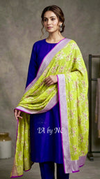 Banarasi Pure Khaddi Georgette Dupatta