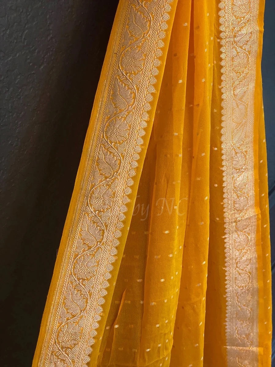 Tuscany Banarasi Pure Khaddi Georgette Dupatta