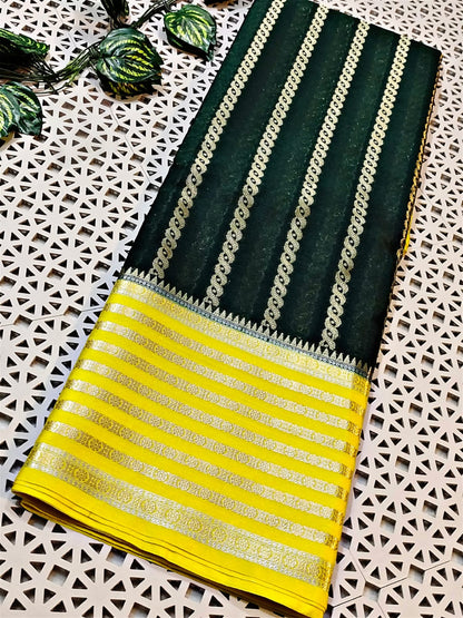 Banarasi Blend Silk Georgette Saree
