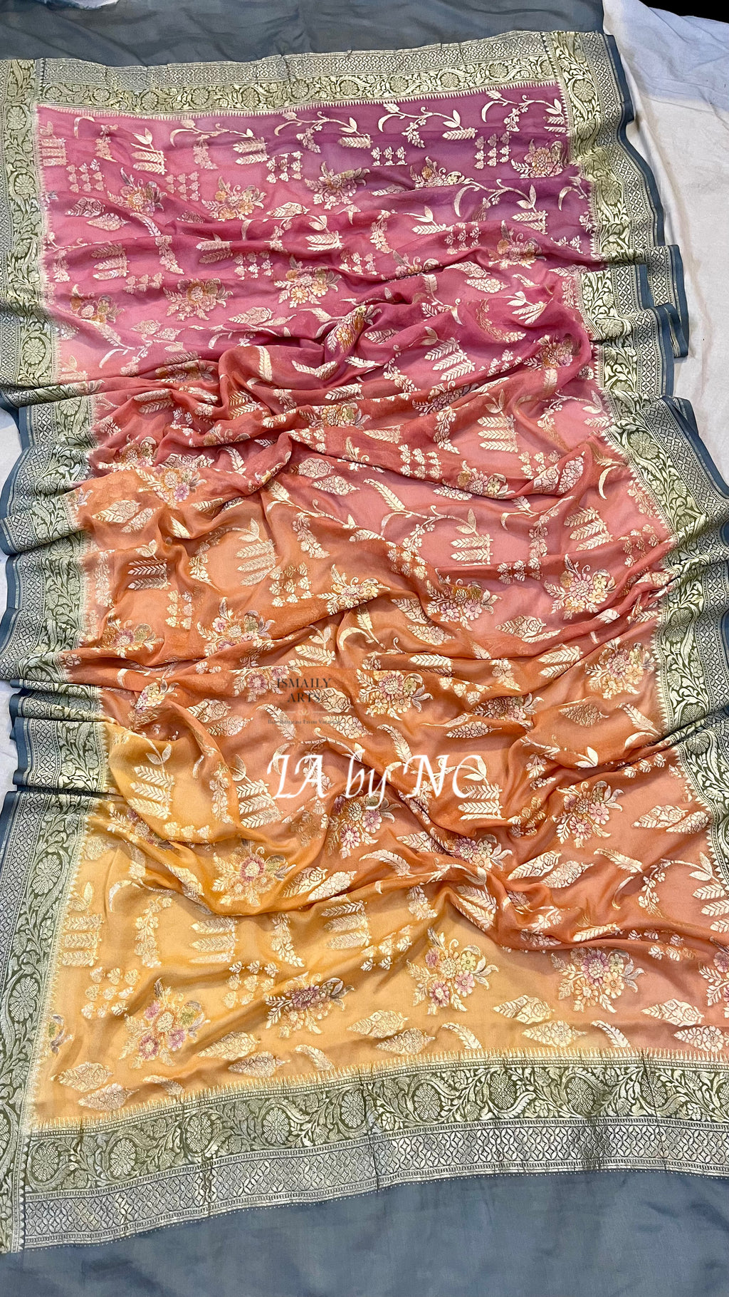 Banarasi Pure Khaddi Georgette Dupatta