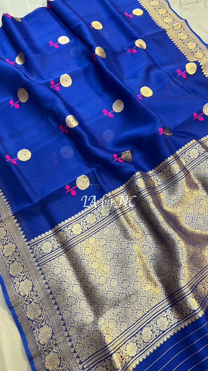 Royal Banarasi Pure Kora Silk Kadwa Saree
