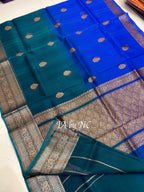 Sacramento Banarasi Pure Kora Silk Kadwa Saree