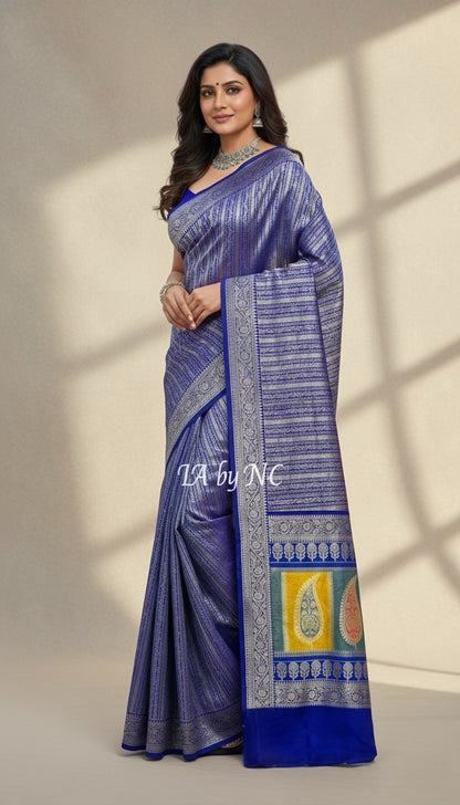 Royal Banarasi Pure Munga Silk Brocade Saree
