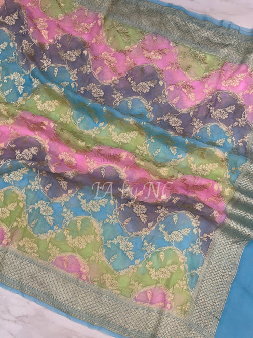Banarasi Pure Khaddi Georgette Dupatta