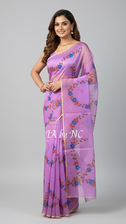 Rich Banarasi Pure Kora Silk Saree
