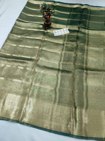 Sacramento Banarasi Pure Tissue Silk Saree