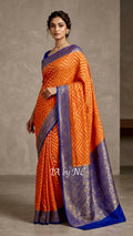 Tiger Banarasi Pure Chiffon Georgette Saree