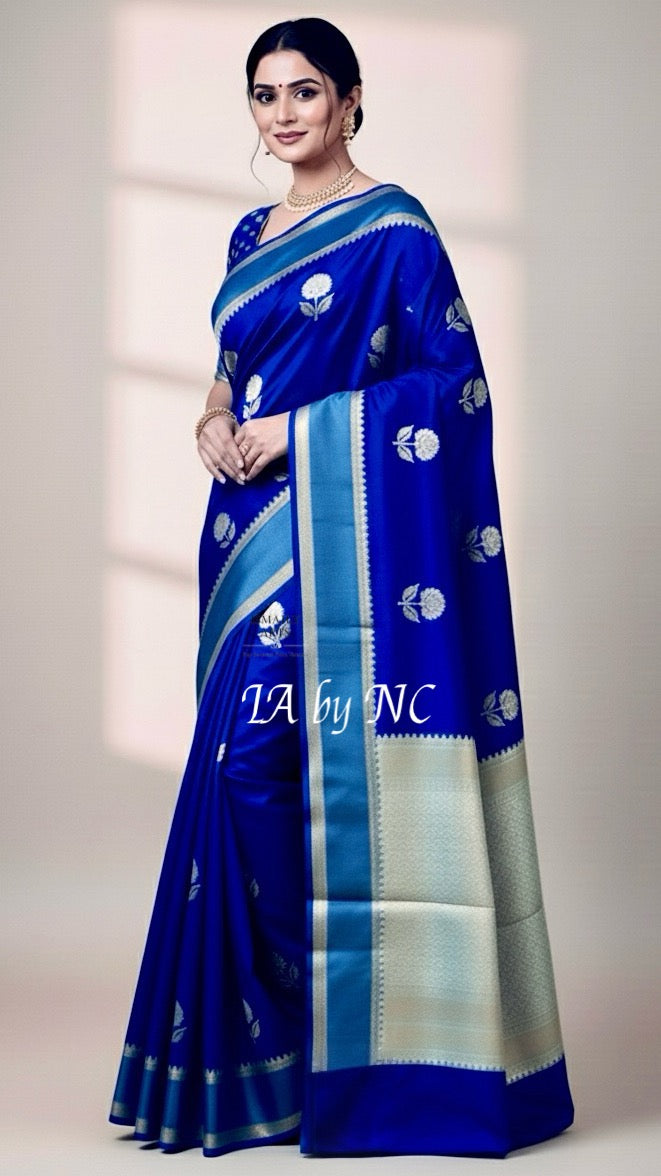 Banarasi Blend Georgette Silk  Saree