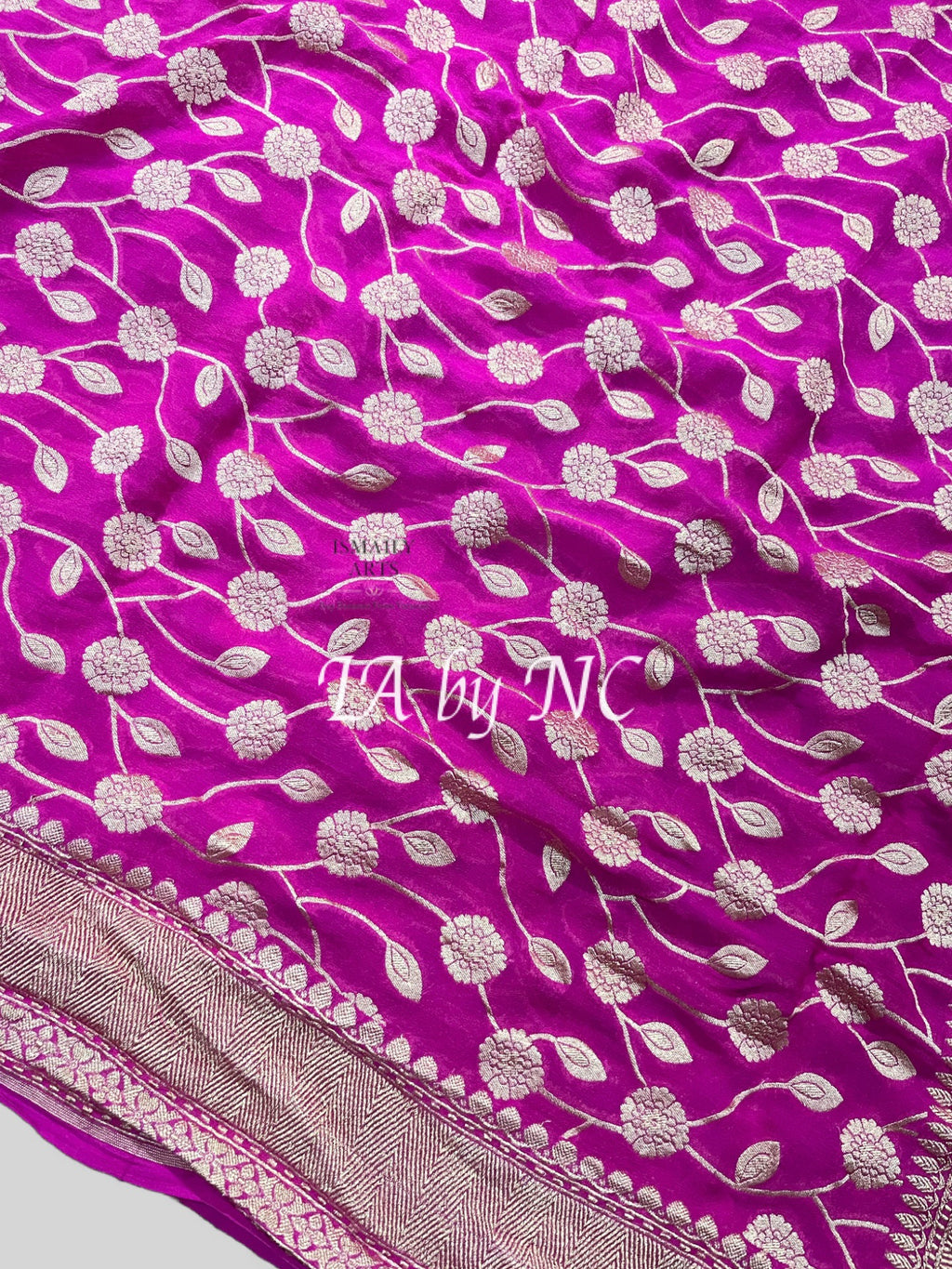 Rani Banarasi Pure Khaddi Georgette Dupatta