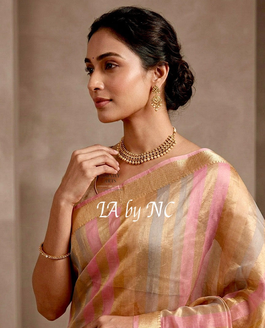 Rani Banarasi Pure Tissue Silk Saree