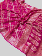 Rani Banarasi Pure Chiffon Georgette Saree
