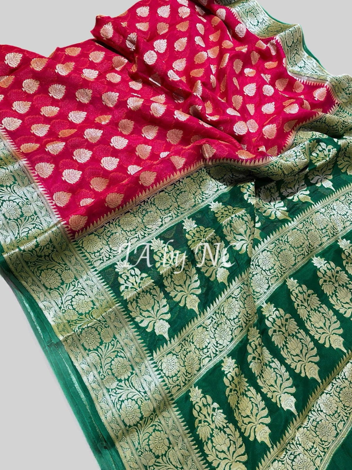 Imperial Banarasi Pure Chiffon Georgette Saree