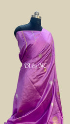 Helio Banarasi Pure Katan Silk Mango Saree