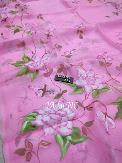 Taffy Banarasi Pure Kora Organza Saree