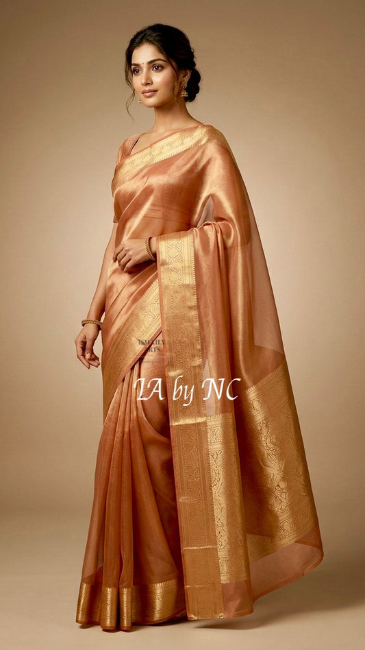 Tiger Banarasi Pure Tissue Silk Saree