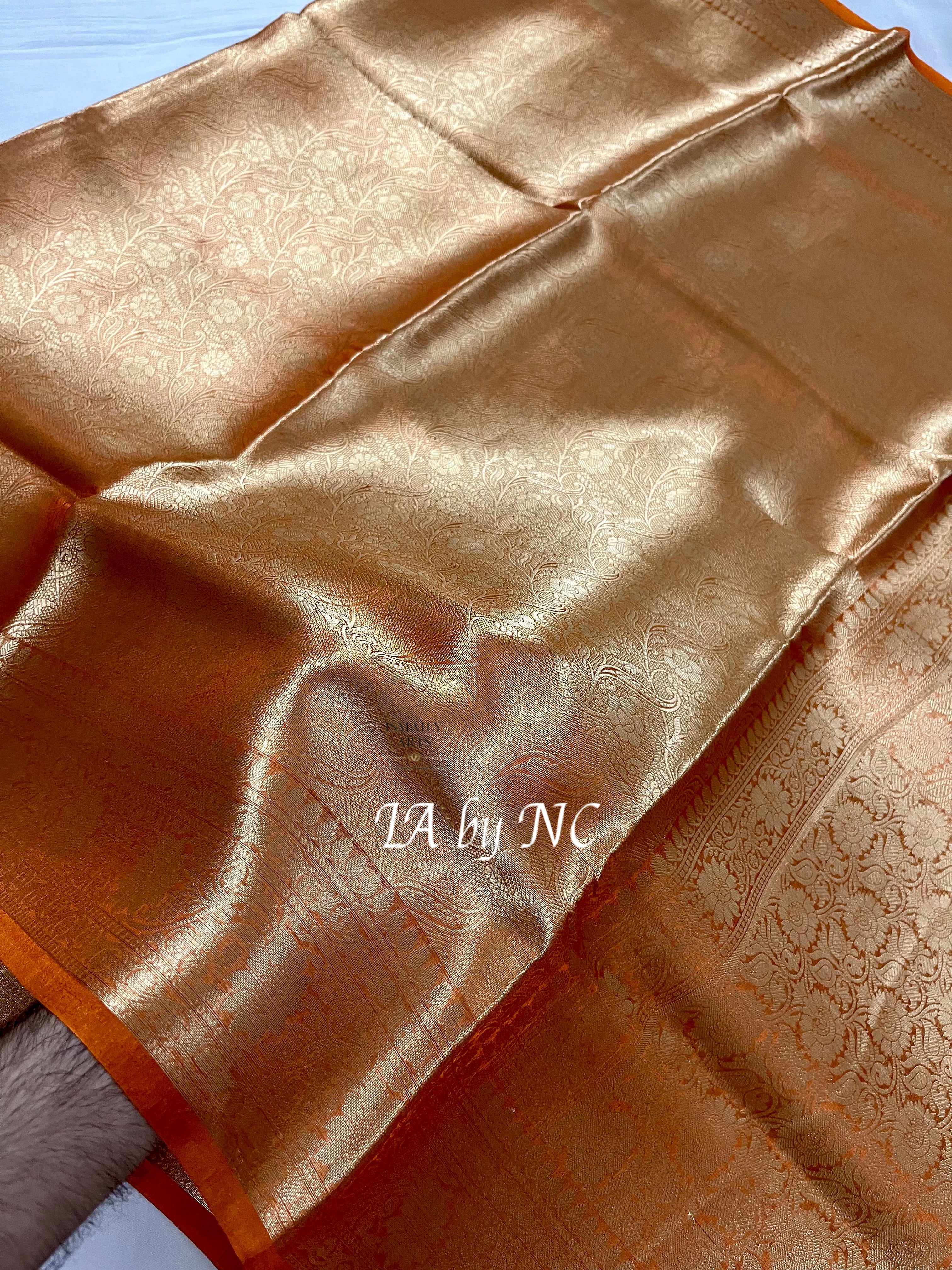 Tiger Banarasi Pure Tissue Silk Brocade Saree