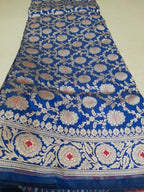 Nita Ambani inspired Royal Banarasi Pure Katan Silk Meenakari Pattu Saree