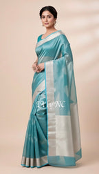 Sky Banarasi Pure Tissue Silk Saree