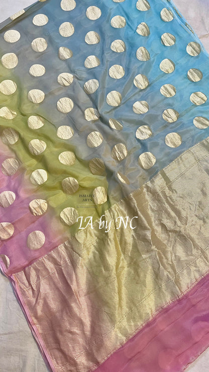 Designer Banarasi Pure Khaddi Georgette Saree