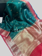 Sacramento Banarasi Pure Kora Silk Kadwa Saree