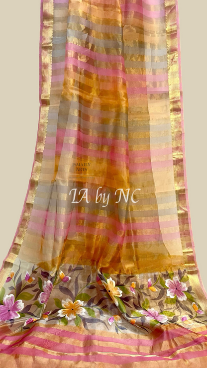 Rani Banarasi Pure Tissue Silk Saree