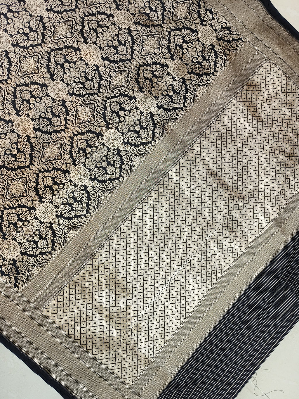 Tamanna Bhatia Banarasi Pure Katan Silk Pattu Brocade Saree