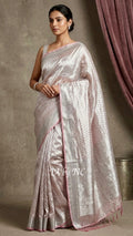 Baby Banarasi Pure Tissue Silk Brocade Saree